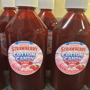 Strawberry Cotton Candy Syrup